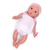 babi by Battat 14" Baby Doll with 2pc Body Suit & Pink Headband - image 4 of 4