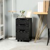 NicBex Mobile File Cabinet with Double Door,Office Cabinet with Metal Handles and Casters,Modern Cabinet,Filing Cabinets for Home Office - 2 of 4