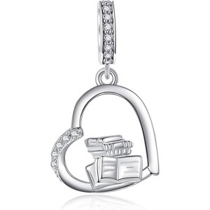 Moon Fairy/Moon Fox/Skunk/Jellyfish/Artist Palette Charm Sterling Silver Charms Beads Fits Bracelets Necklace Jewelry for Women - 1 of 4