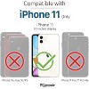 Vena vCommute for Apple iPhone 11 Wallet Case, Leather Flip Cover with Card Slot and Kickstand - 3 of 4