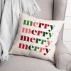Creative Products Colorful Merry 18 x 18 Indoor / Outdoor Pillow - 3 of 3