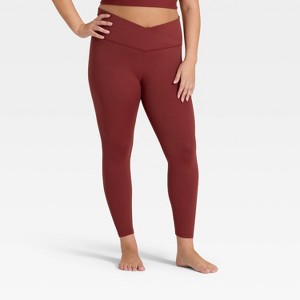Women's Everyday Soft Crossover 7/8 Leggings - All In Motion™ - 1 of 3