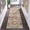 Area Rug, Machine Washable Rug, Stain Resistant Non-Slip Kitchen Rug, Traditional Distressed Accent Rug, Vintage Carpet for Bedroom, Dining Room - 4 of 4