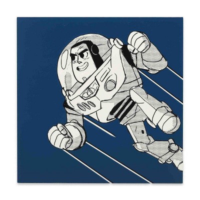 Open Road Brands Disney Pixar Toy Story - Buzz Lightyear Pop Art Wood Wall Decor