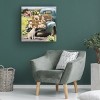 The Macneil Studio 'Green Truck Pups' Canvas Art - 4 of 4