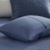 Sapphtopaz Comforter Set Bedding Quilt Set Simple Solid Color Reversible Quilt Set - 3 of 4
