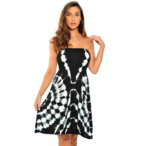 Riviera Sun Womens Strapless Tube Short Dress - Summer Dresses : Target