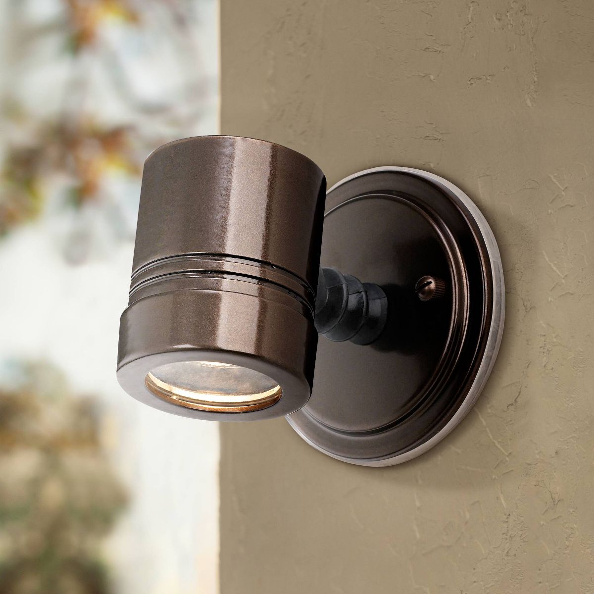 Access Myra Collection Bronze Outdoor Halogen Spotlight - thumbnail 2
