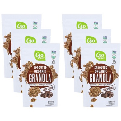 Go Raw Sprouted Organic Granola Cocoa Crunch - Case of 6/8 oz