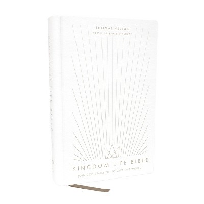 Kingdom Life Bible: Joining God's Mission to Save the World (Nkjv, Hardcover, Red Letter, Comfort Print) - by  Thomas Nelson