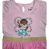 Disney Toddler/Little Girl's Princess Short Sleeve Casual Tulle Dresses - 2 of 4