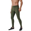 Anna-Kaci Active Men's Full-Length Compression Leggings with Side Pockets and Stretch Moisture-Wicking Fabric - 3 of 4