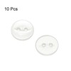 Unique Bargains Round Resin 2-Hole Fish Eye Craft Replacement Sewing Button 10 Pcs - 3 of 4