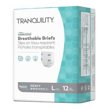 Tranquility® Essential Heavy Incontinence Brief, Large