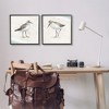 Stupell Industries Soothing Sandpiper Bird Stepping Black Framed Giclee Art - 2 of 4