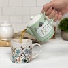 Pavilion Gift Company - Faith - Tea for One (10 oz Teapot & 10 oz Cup) - Beverage Serving Sets - 2 of 4