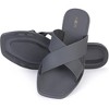 ROXONI Women Slippers Shower Pool Sandals Criss Cross Bathroom Quick Drying Slippers - 3 of 4