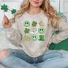 Simply Sage Market Women's Graphic Sweatshirt Irish Icons Chart St. Patrick's Day - 2 of 3