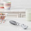 Tovolo Stainless Steel Ice Cream Cookie Scoop Ergonomic  Soft Serve Custard Scooper BPA Free Food Safe Dishwasher Safe Ice-Cream Spade, Slate Gray - 4 of 4