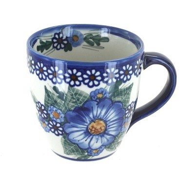 Blue Rose Polish Pottery Clementine Mug