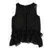 bar III Womens Ruffled Knit Blouse - 2 of 2