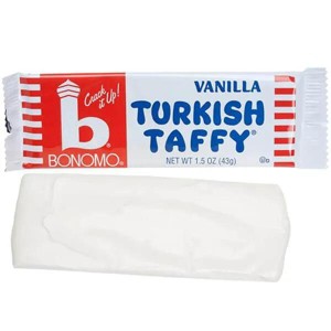 Bonomo Turkish Taffy Bars 1.5 oz – Classic Chewy Candy in Vanilla, Chocolate, Strawberry & Banana (Single, Multi-Pack & Variety Pack) - 1 of 4