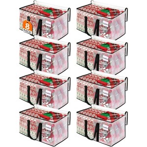 Moving Bags, 93L Storage Bags, Moving Box Heavy Duty Extra Large, Moving Totes with Zipper - 1 of 4