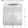 Creative Scents Vintage White Square Tissue Holder - 3 of 4