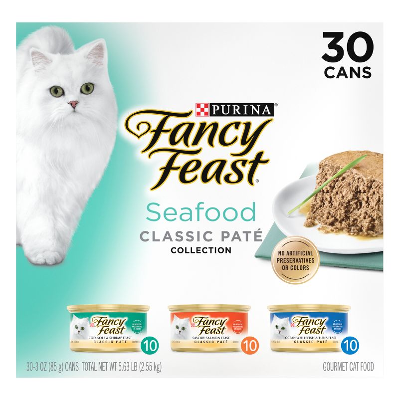 Fancy Feast Seafood Classic Wet Cat Food, 4 of 9