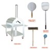 32X46x80 Inch Outdoor Pizza Oven, Stainless Steel Wood Fired Charcoal Pizza Maker - 4 of 4
