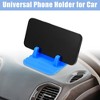 Unique Bargains Phone Holder for Car Dashboard Mat Rubber Pad Mobile Phone Mount Holder 4.33"x3.54"x1.69" - 2 of 4