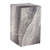 PAGED 20 Inch High Coffee Table Modern Wooden Side Table, Simple End Table for Living Room, Bedroom - 4 of 4
