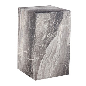 NicBex Modern 15.7" Square Small Coffee Table with Solid Frame for Living Room and Office - 1 of 4