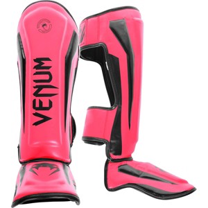 Venum Elite Standup MMA Shin Guards - Neo Pink - 1 of 2