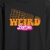 Men's - Barbie - Stacked Weird Barbie Long Sleeve Graphic T-Shirt - 2 of 4