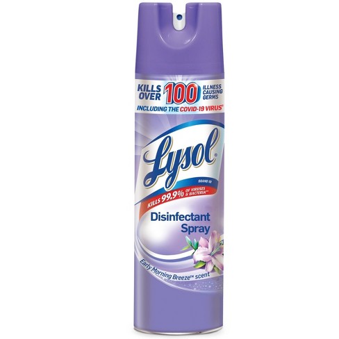 Lysol Early Morning Breeze Disinfectant Spray - 19oz/2ct : Target