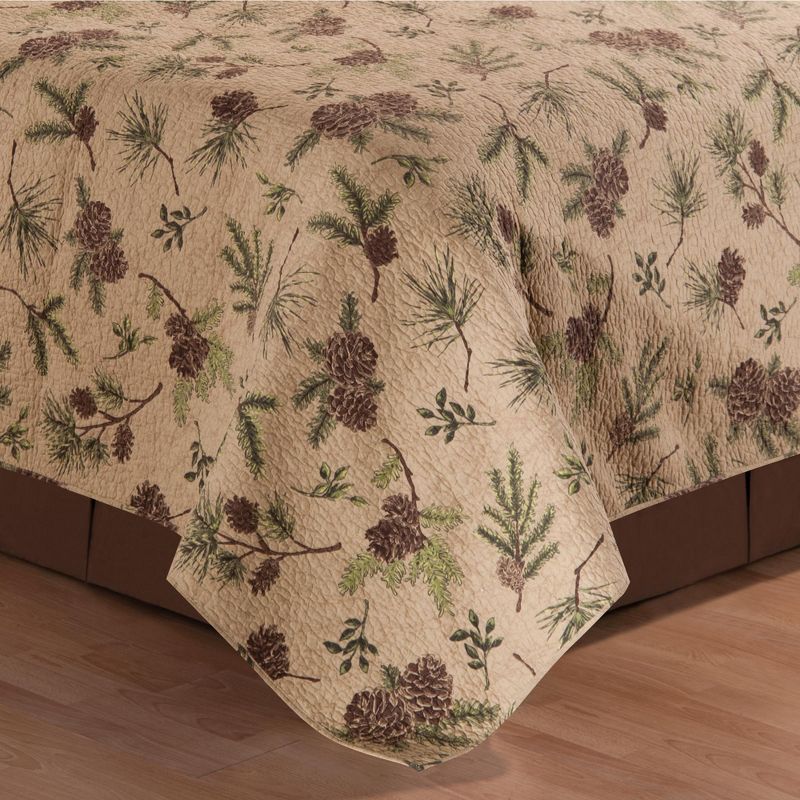 C&F Home Brown Bed Skirt, 2 of 3
