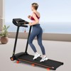 VisioGear Folding Treadmill, 300lbs Weight Capacity for Walking Running, Black, 49.21"*24.41"*41.73" - 2 of 4