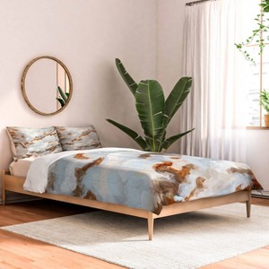 Deny Designs Queen Laura Fedorowicz Clouds Dance Comforter and Pillow Shams: Abstract Non-Woven, Machine Washable - 1 of 3