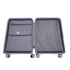 FONTOI 24 Inch Carry On Luggage with Wheels Carry On Suitcase Lightweight Travel Rolling Suitcase Hard Shell Suitcase, Black 16.53"* 10.23"*25.19" - 4 of 4