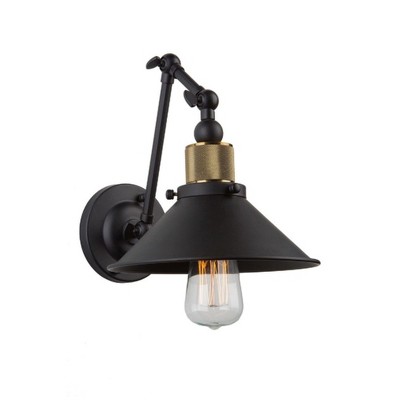 Artcraft Lighting Jersey 1 - Light Sconce in  Vintage Brass
