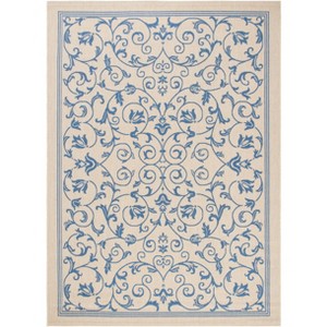 Courtyard CY2098 UV & Stain Resistant Non-Shedding Power Loomed Indoor/Outdoor Rugs - Safavieh - 1 of 4