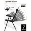 28"Adjustable Folding Recliner Chairs - 4 of 4