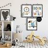 Stupell Industries Born to Be Wild with Animals 3pc Floating Frame Art Set - 3 of 4