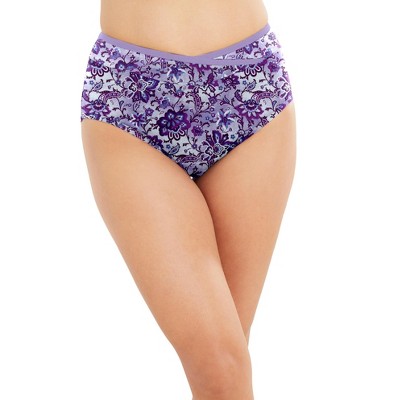 Comfort Choice Plus Size  3-Pack Microfiber Brief
