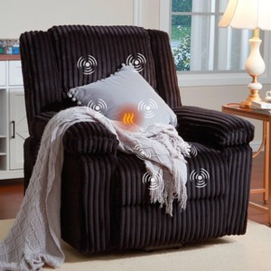 Power Lift Recliner Chair with Heat and Massage, Electric Lift Plush Recliner with Soft Padded Seat, Back Support & Armrests - 1 of 4