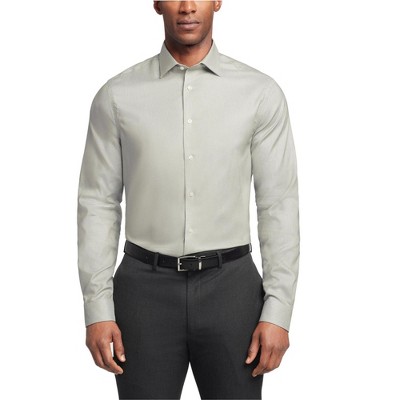 Calvin Klein Mens Stretch Wrinkle Free Button Down Dress Shirt