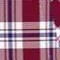rich burgundy check