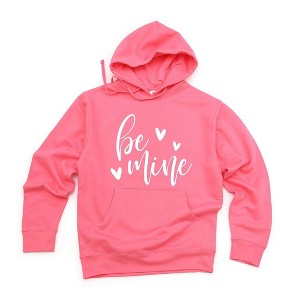 Simply Sage Market Women's Graphic Hoodie Be Mine Cursive - 1 of 3