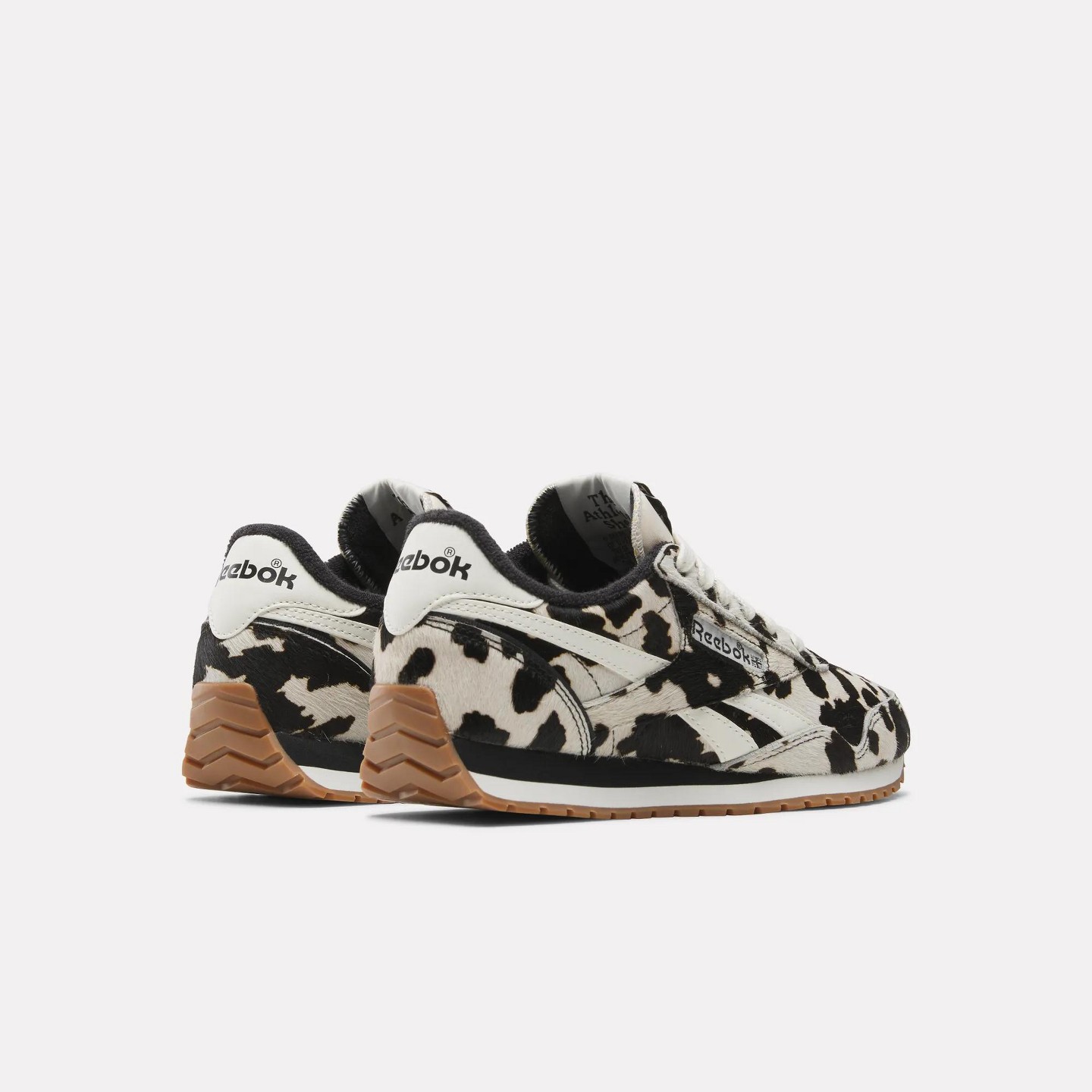 Женские кроссовки Reebok Classic AZ Shoes Size 6.5 Cow/Black/Chalk, цвет: Чёрный — фото 3